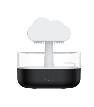 Rain Cloud Aroma Diffuser — Rain Sound Humidifier with Night Light